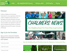 Tablet Screenshot of chalmersrenewal.org
